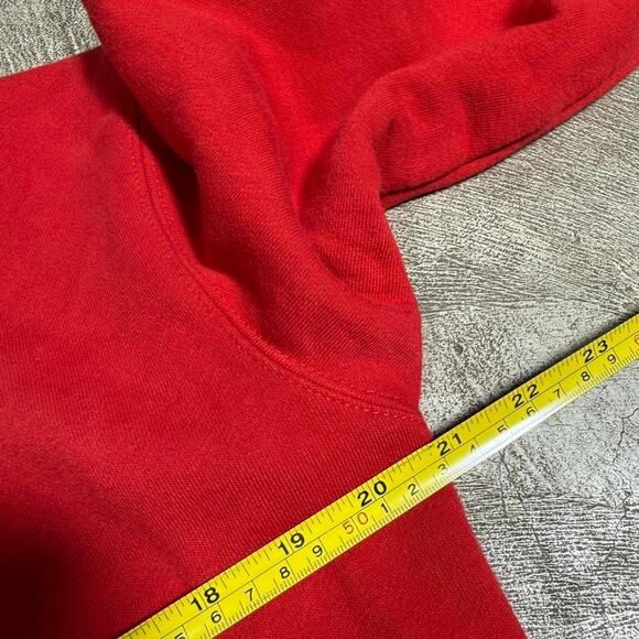 Red Obey Graphic Crewneck Sweatshirt - Picture 7 of 8